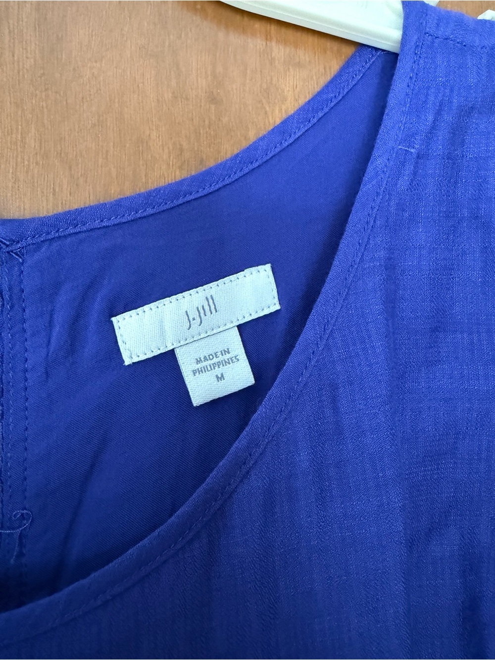 J. Jill Sleeveless Tiered Maxi Dress in Royal Blue - Picture 2 of 4